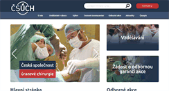 Desktop Screenshot of csuch.cz